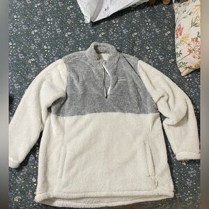 Magellan Outdoors Women’s Fuzzy Quarter Zip Pullover XXL